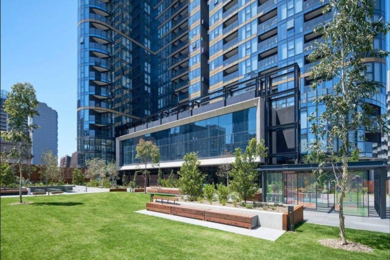 811D High Rise 2Br Apt With City View Free Parking Villa Melbourne Exterior foto