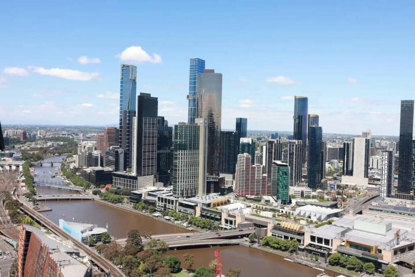 811D High Rise 2Br Apt With City View Free Parking Villa Melbourne Exterior foto